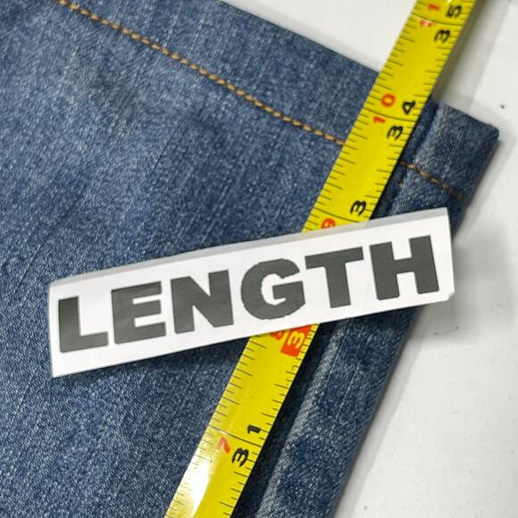 Bench Cropped Jeans Women Size 27 Medium Blue Denim Low Rise - Picture 5 of 9